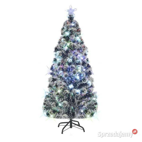 vidaXL Sztuczna choinka z LED i stojakiem 180 Warszawa