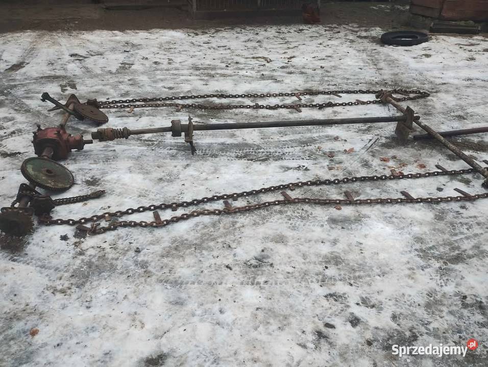 Pozostałości z rozrzutnika sprzedam