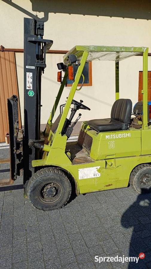 Wózek widłowy Mitsubishi przesuw boczny Miechów sprzedam
