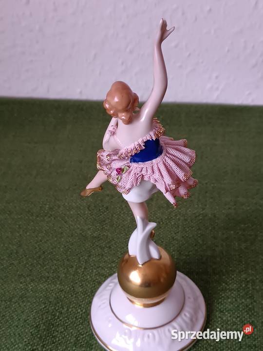 Figurka tancerki porcelana Dresden małopolskie Gorlice