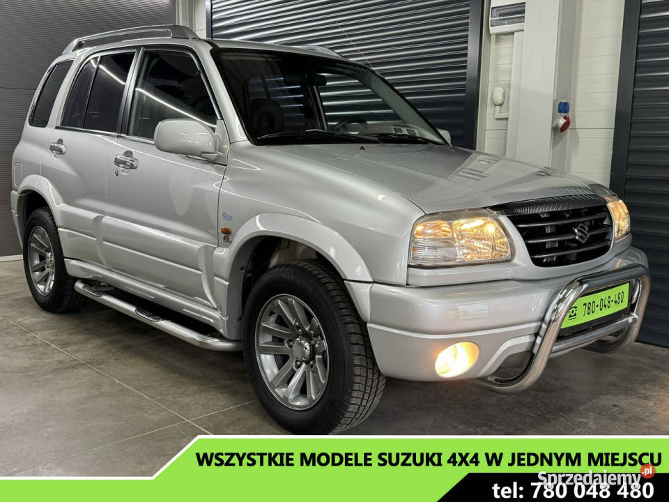 Suzuki Grand Vitara 20 16V skóry full idealna Chechło sprzedam