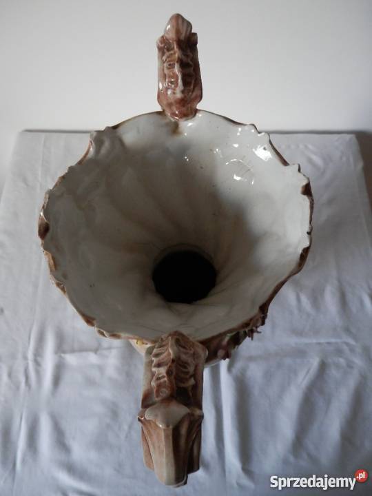 Piękny dekoracyjny porcelanowy włoski wazon Szczecinek
