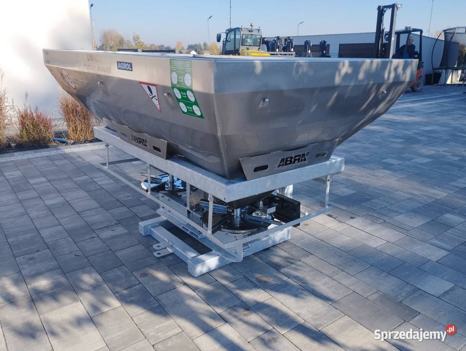 Rozsiewacz nawozów Maxi Abra 1200 l dwutarczowy Rozsiewacze nawozów Sandomierz