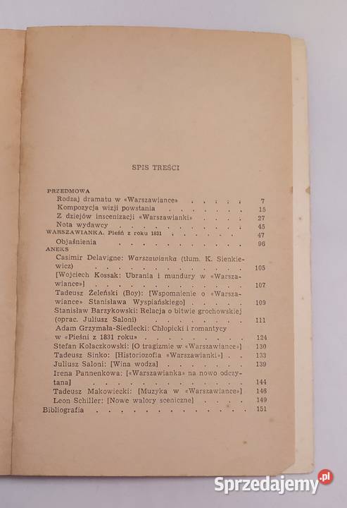 WARSZAWIANKA Stanisław Wyspiański