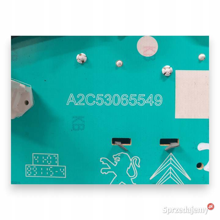 LICZNIK ZEGARY A2C53065549 Peugeot 207 14 16 VTI