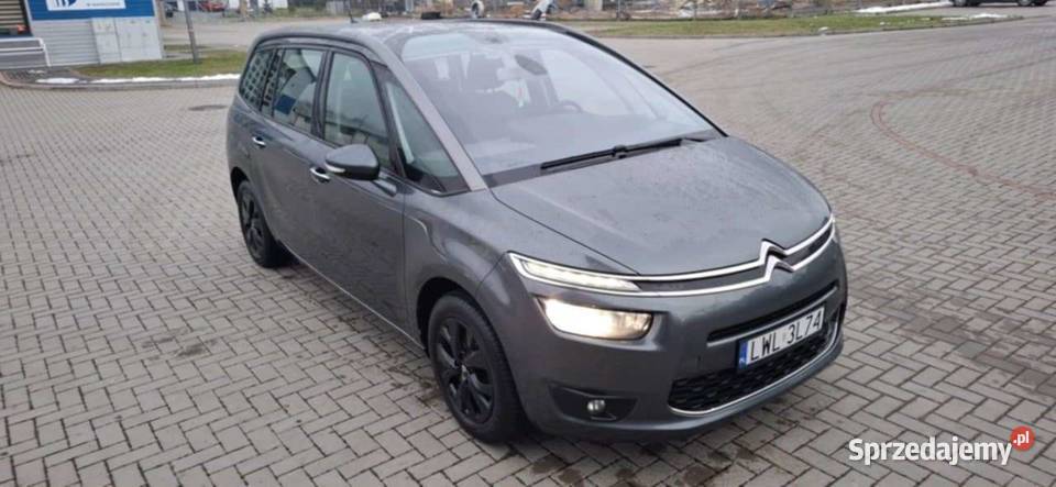 Citroen C4 Grand Picasso II 7os bez AdBlue światła do jazdy dziennej C4 Grand Picasso Korolówka