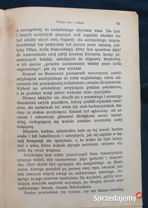 Walter Scott Talizman Książnica Atlas Lwów 1927 Koźminek sprzedam