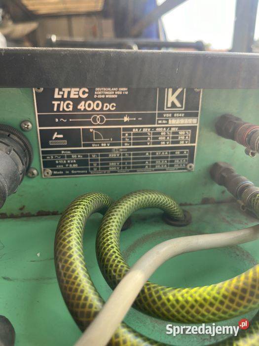 Spawarka LTEC TIG 400 DC prawdziwy koń roboczy wielkopolskie Tuliszków
