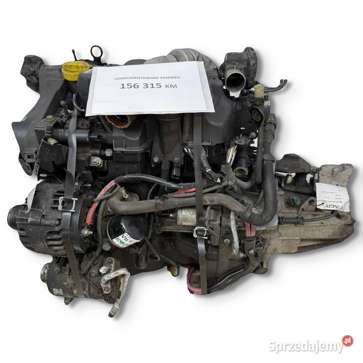 SILNIK K9K832 Renault Scenic Megane III 15 DCI osobowe lubelskie Chełm