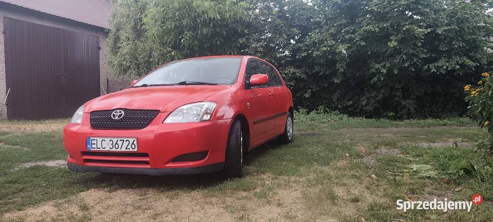 Toyota corolla e12 2003 nieuszkodzony Samochody osobowe Łowicz sprzedam