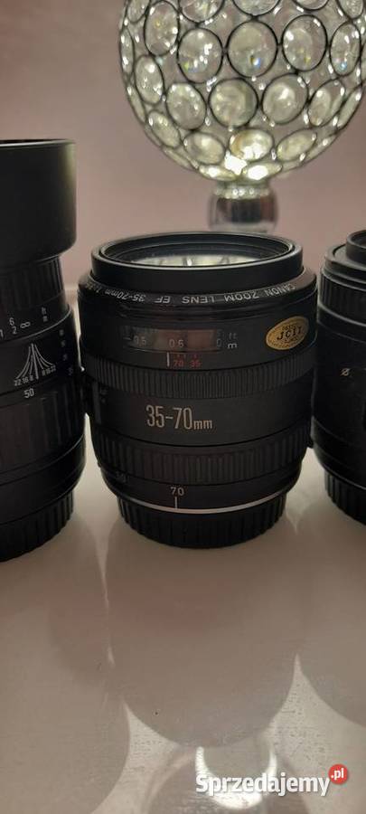 Aparat CANON EOS20D obiektywy ZESTAW Szczurowa