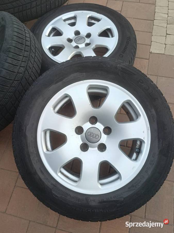 Alufelgi koła Audi oryginalne 15 opony zimowe Osieczna
