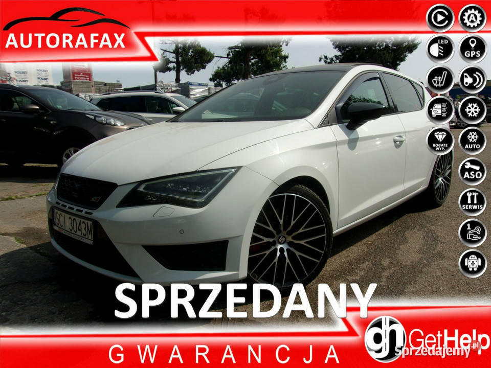 Seat Leon CUPRA 280 Navi PDC 2x Grzane fotele ABS Cieszyn