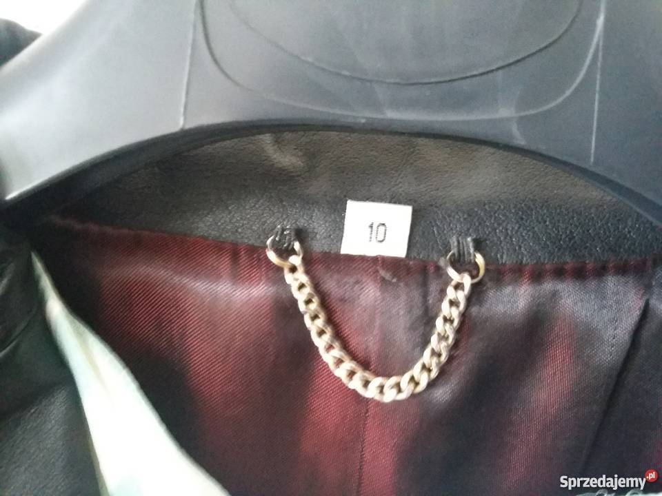 Skórzany płaszcz Freemans Kurtki i płaszcze Szczecin