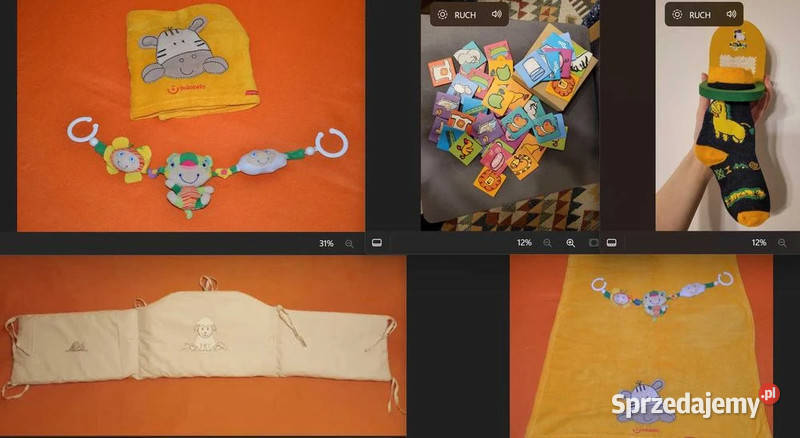 Pościele pierwsze zabawki książki maskotki ramka Bydgoszcz