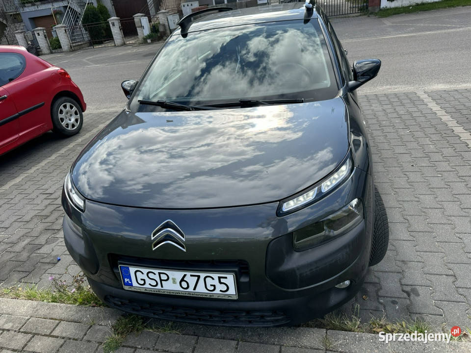 Citroen C4 Cactus Symboliczny przebieg isofix relingi dachowe pomorskie Wejherowo