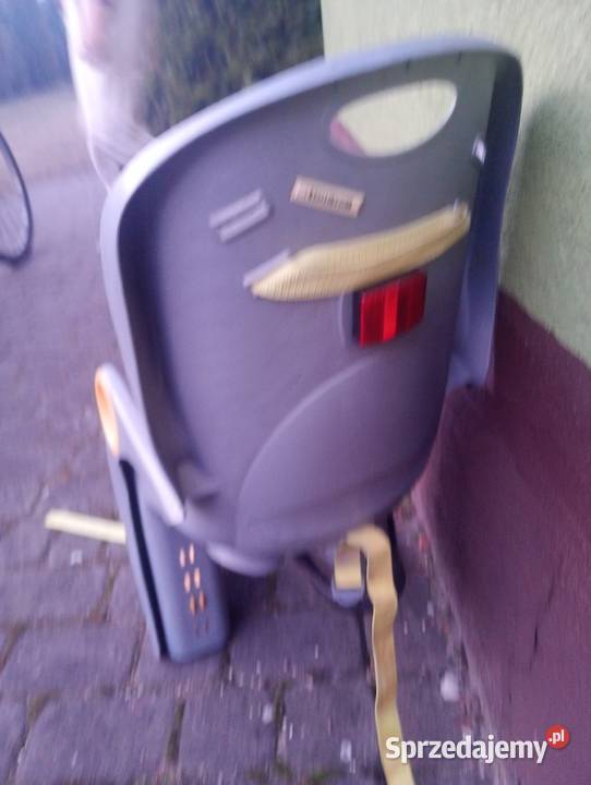 fotelik rowerowy z pasem bezpieczeństwa wysyłka Ostrów Wielkopolski