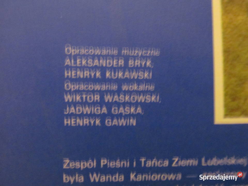 Zespół pieśni i tańca ziemi lubelskiej płyta 1 płyta