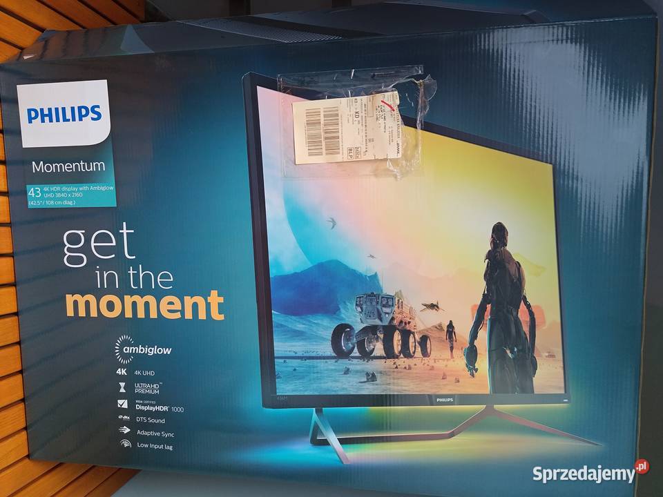 Monitor 4K HDR 43 Philips Momentum 436M6VBPAB LED Katowice