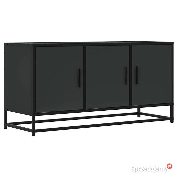 Szafka pod TV czarna 100x35x50 WM848829 Warszawa