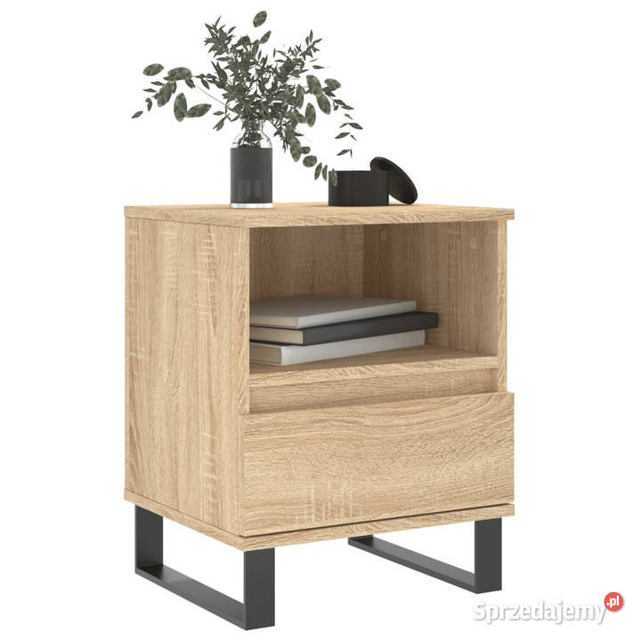 Szafka nocna dąb sonoma 40x35x50 materiał Warszawa