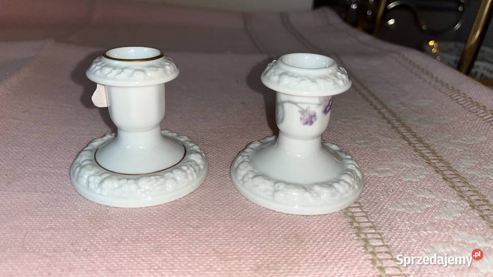 Świecznik Rosenthal Biała Maria Germany Stan Gdańsk