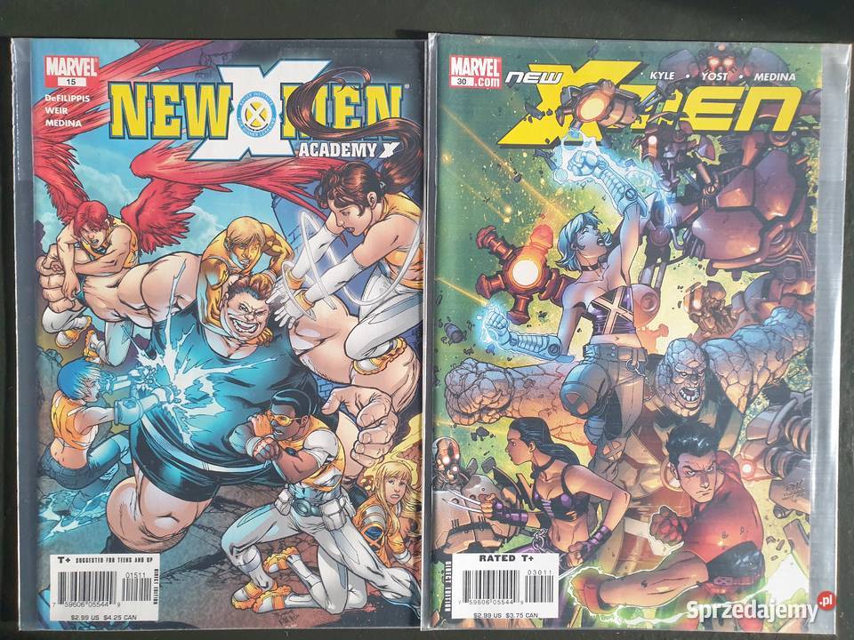 XMen zestaw 11 komiksów Marvel USA Amerykańskie pomorskie Gdynia