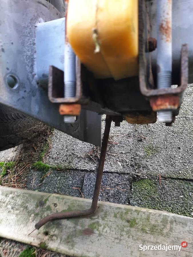 Podpora osi do przyczepy kempingowej Skokowa sprzedam
