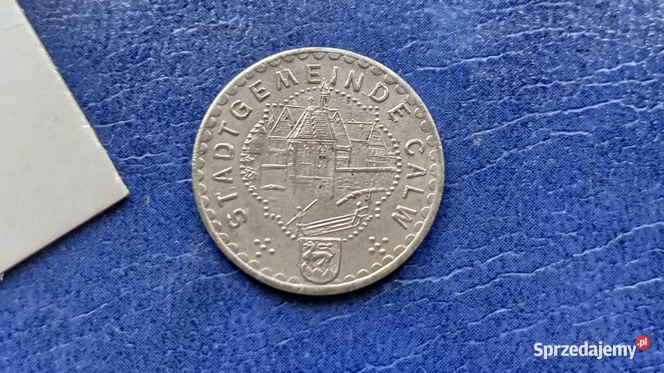 Stare monety 10 fenig 1918 Calw NIemcy Numizmatyka Lesko sprzedam