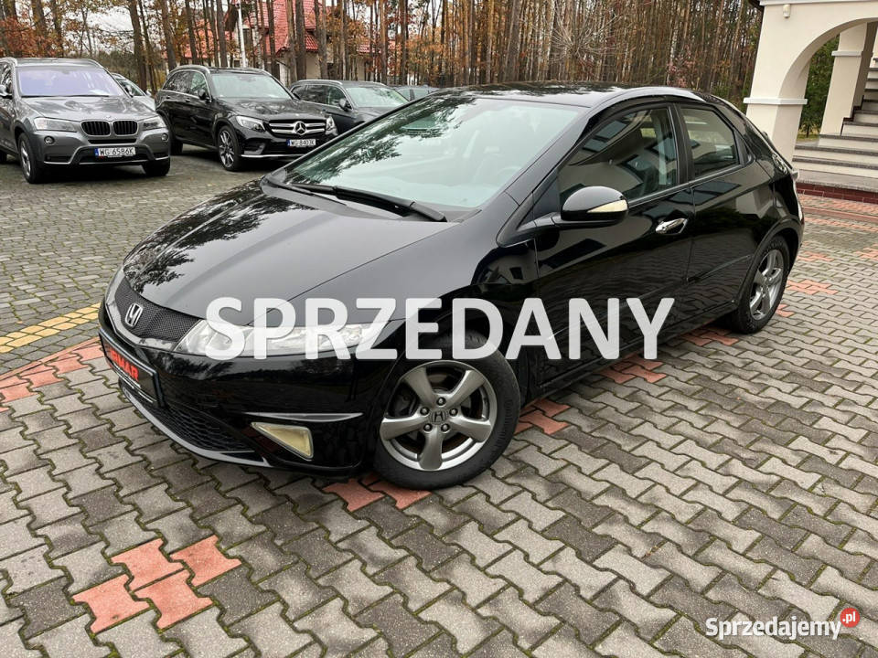 Honda Civic 6 biegów 5 drzwi Półskóry Czujniki cofania Bezwypadkowy Serwis…