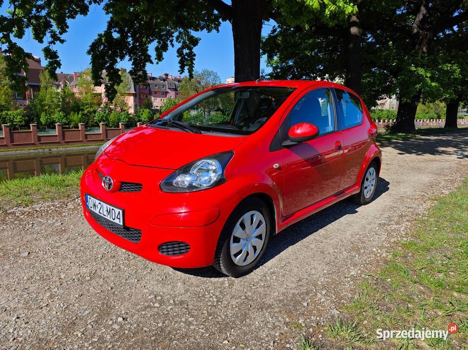 Toyota Aygo salon polska drugi właściciel LPG Wrocław