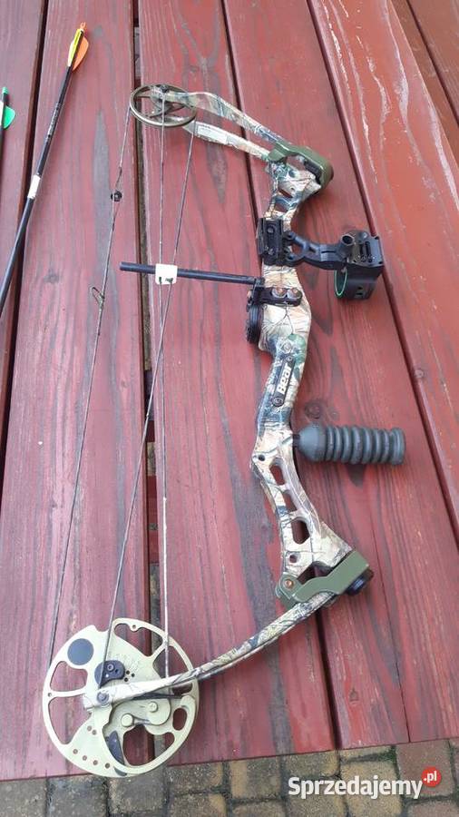łuk bloczkowy bear charge z osprzętem Sport i Wypoczynek Błażowa