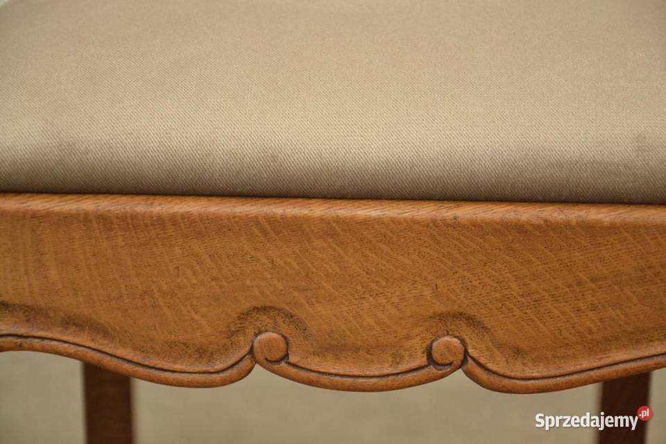 krzesła ludwikowskie komplet 6 krzeseł