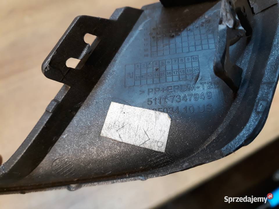 BMW X3 F25 LISTWA KRATKI LEWA PRZÓD 7347949 osobowe Międzychód sprzedam