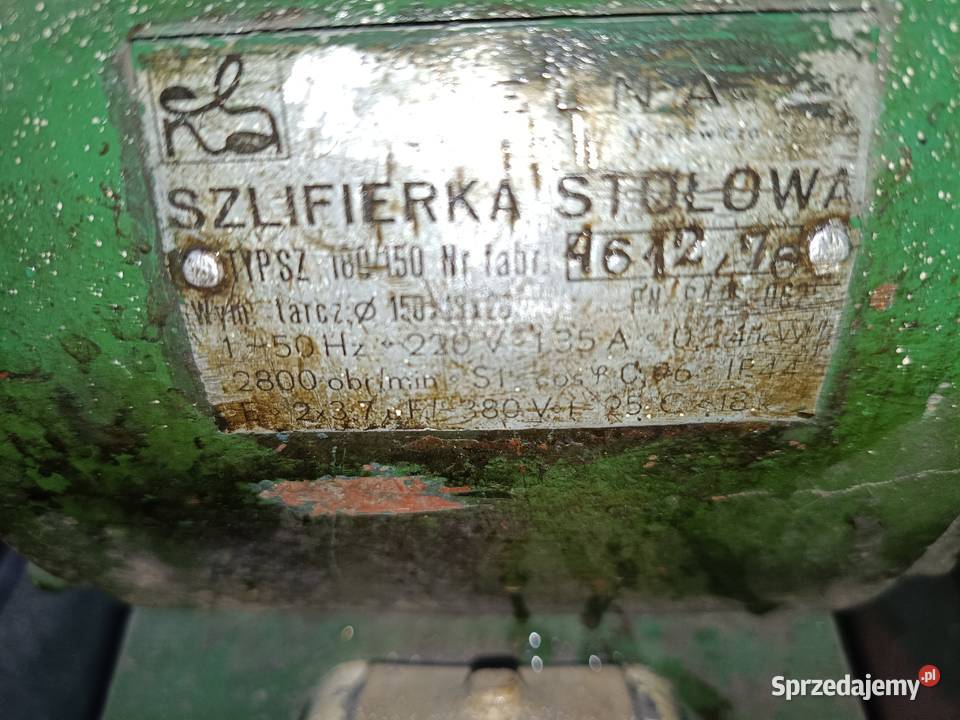 Szlifierka stołowa śląskie Siemianowice Śląskie