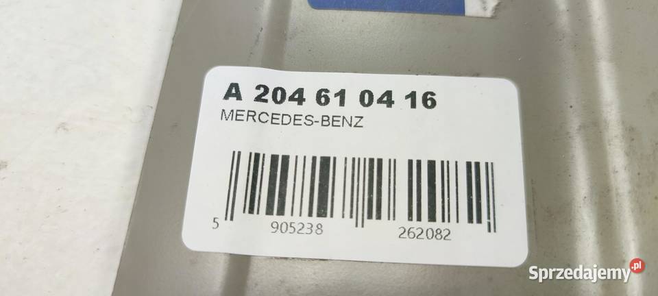 POPRZECZKA MERCEDESBENZ CKLASA W204 2007