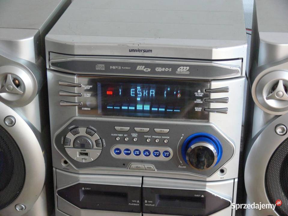 Wieża Universum VTCCD1052 USB mp3 kol Mocna Jasło