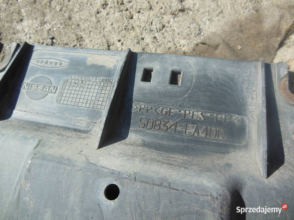 PŁYTA OSŁONA SILNIKA NISSAN NAVARA D40