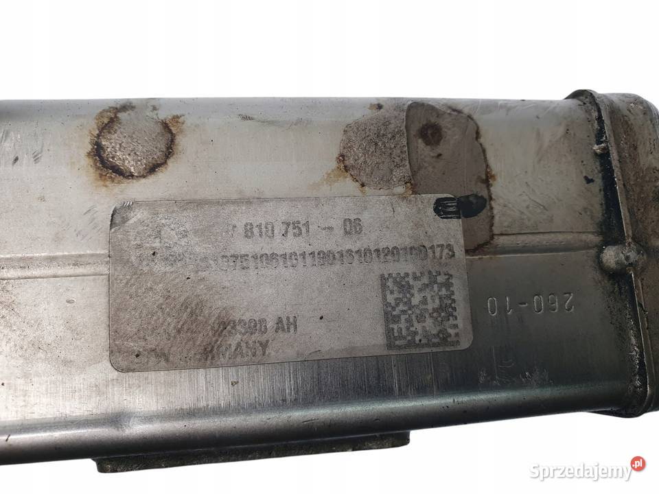 CHŁODNICA SPALIN ZAWÓR EGR BMW E90 F10 F11 F30 Chełm sprzedam