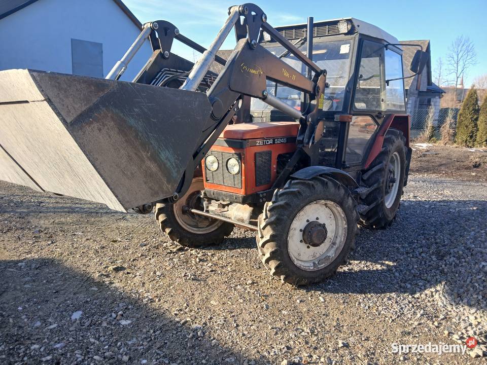 Zetor 4x4 5245 z turem 3sek samopoziom z Wola Raniżowska
