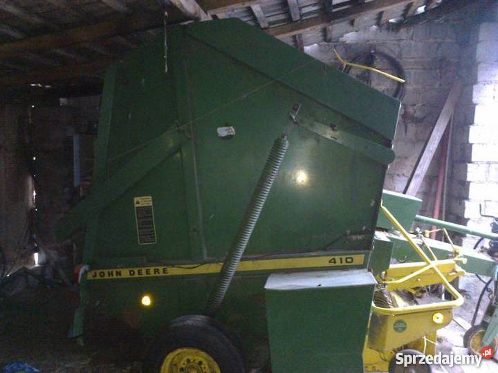 prasa john deere 410 orginal zamiana na plug 4 Przystajń