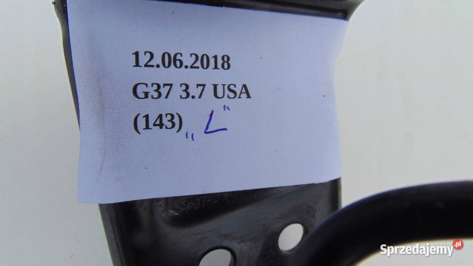 PRZEWODY HAMULCOWE PRZÓD PRAWE LEWE INFINITI G37 Nowy Tomyśl