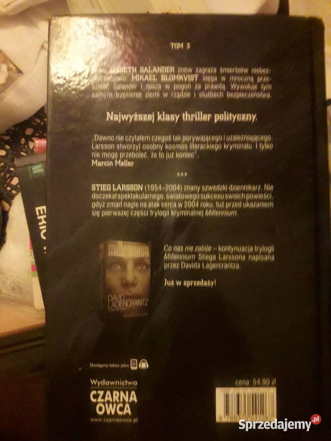 Zamek z piaskuktóry runąłLarsson twarda Warszawa