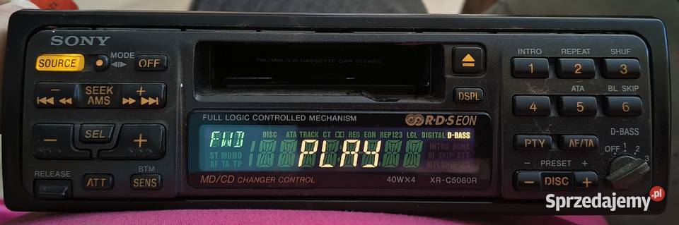 Radio magnetofon samochodowy Sony XRC5080R podkarpackie