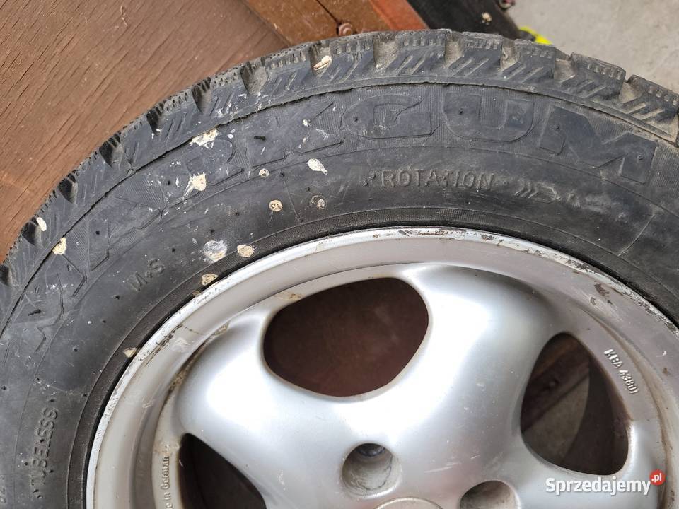 Opony zimowe z alufelgami 17565 r14 4x100 Opony i felgi Otomino