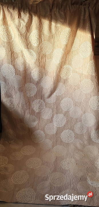Zasłony kreszowane beżowe gotowe mazowieckie Radom