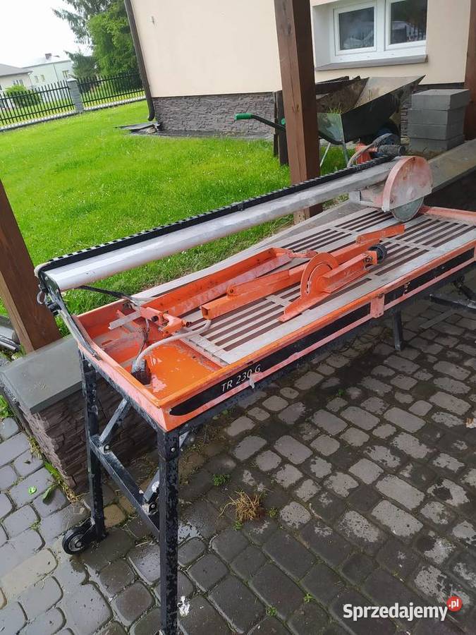 Przecinarka do glazury terakoty TR230G lubelskie Płoskie