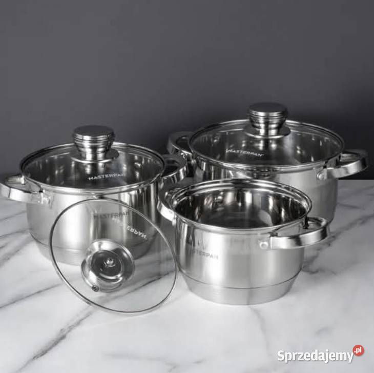 99 Garnki nierdzewne Masterpan Zabrze sprzedam