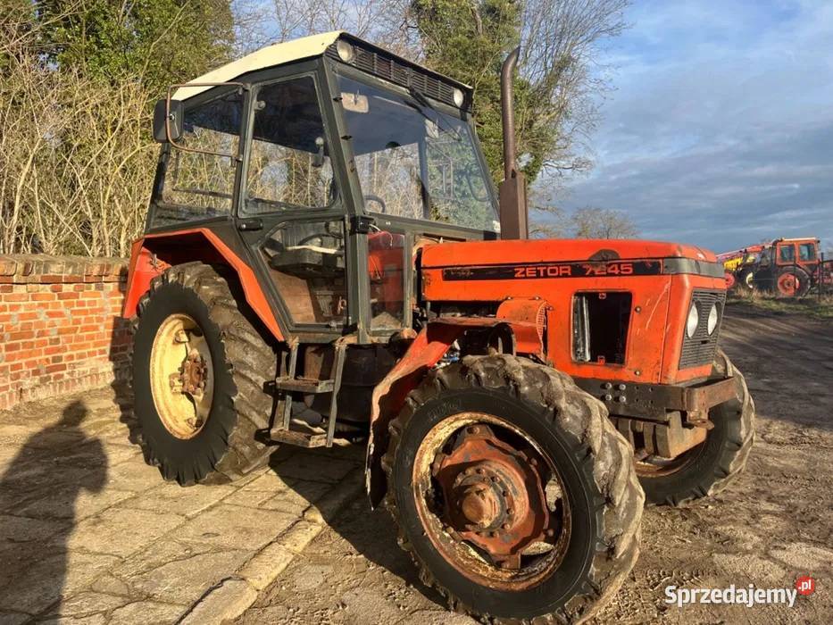 Ciągnik Zetor 7245 z napędem 4x4 7211 914 1014 Zetor Dziedzice