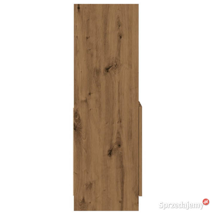 Wysoka szafka dąb artisian 92x33x100 WM855132 Regały